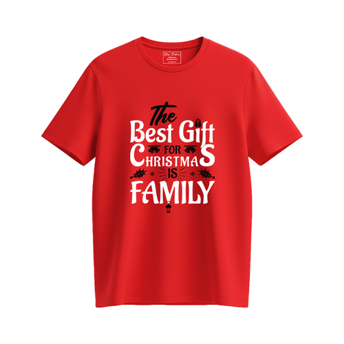 "The Best Gift for Christmas is Family" Coordinating Holiday Shirts for Adults  Kids & Rompers