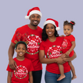 Christmas Photo Prop Outfit | Casual Holiday Graphic T-Shirt Matching Family outfit