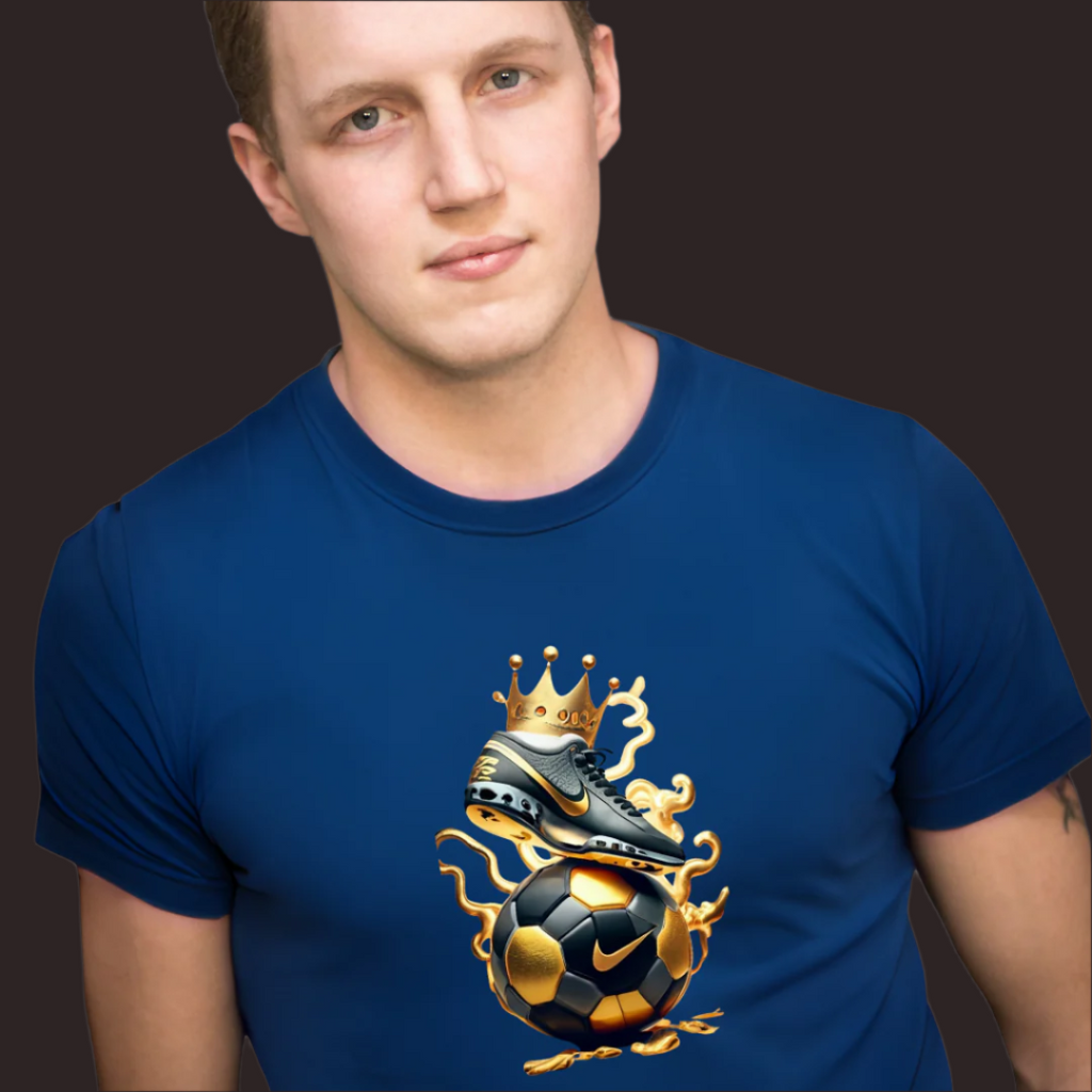 Football Champion - Vibe Wear T-Shirt, 100% Cotton