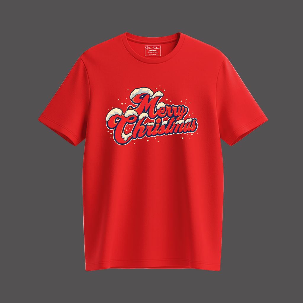 Snow-Top Merry Christmas Matching  T-Shirts | Christmas T-shirts |
