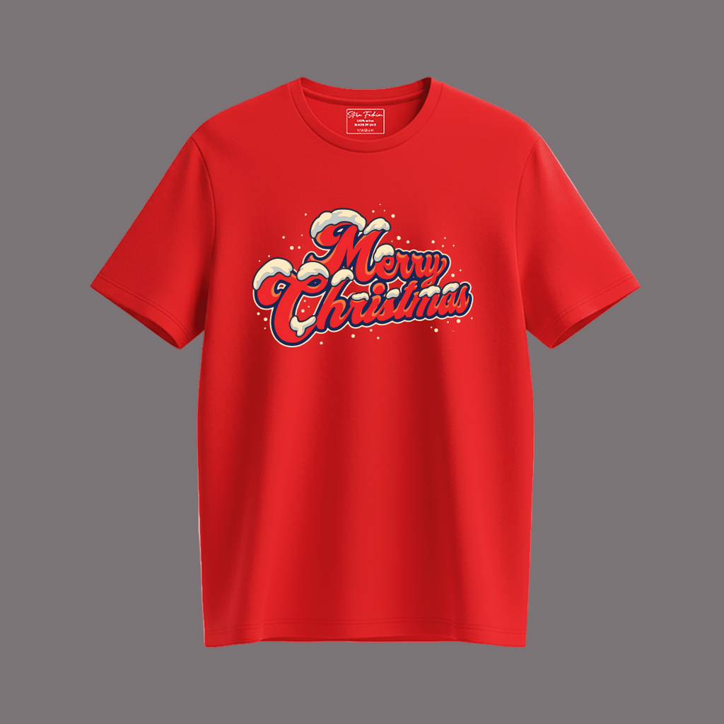 Snow-Top Merry Christmas Matching  T-Shirts | Christmas T-shirts |