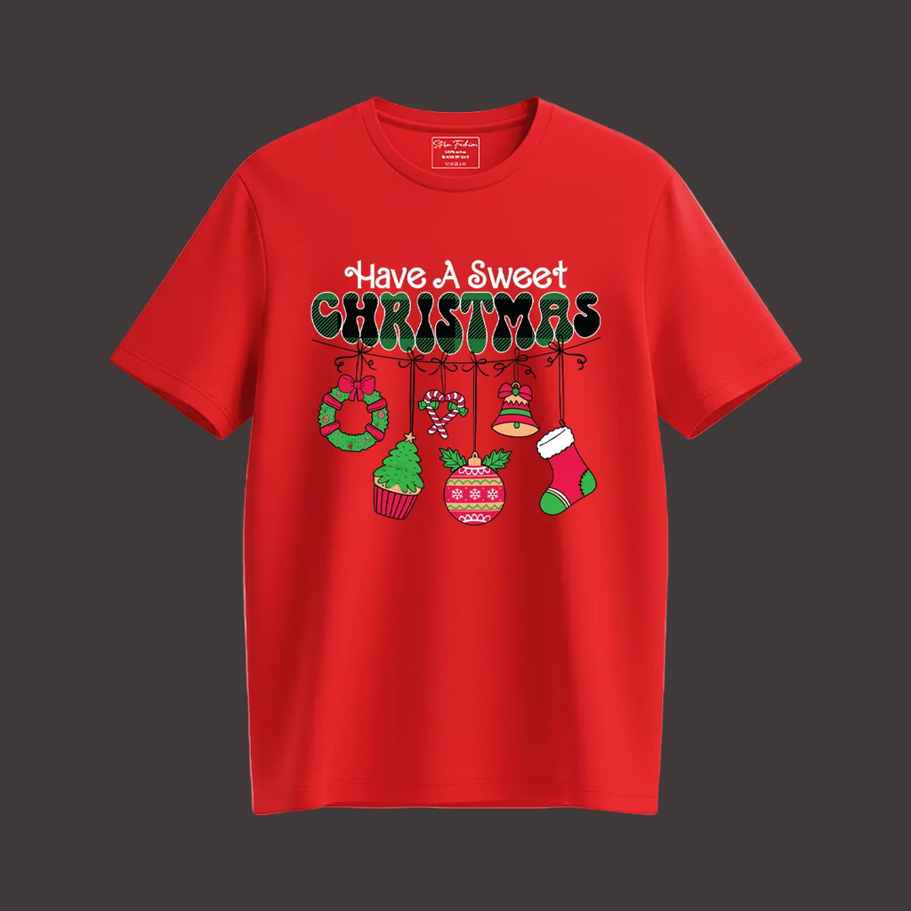 Personalized Family Christmas Shirts | Matching Christmas Crew T Shirts for Holiday Photo | Custom Xmas Pajamas Tee |