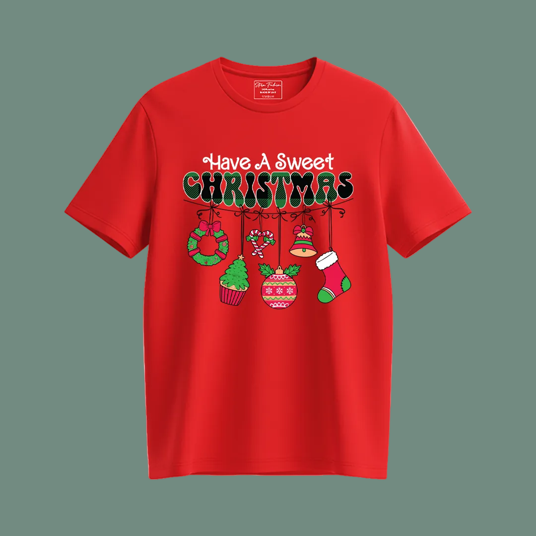Personalized Family Christmas Shirts | Matching Christmas Crew T Shirts for Holiday Photo | Custom Xmas Pajamas Tee |