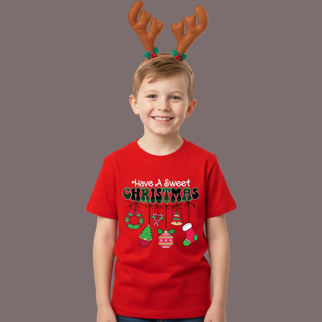 Personalized Family Christmas Shirts | Matching Christmas Crew T Shirts for Holiday Photo | Custom Xmas Pajamas Tee |