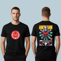 Marvel Ant-Man Graphic T-Shirt - Cotton Tees with Front Logo & Back Comic Art Print - Unisex Short Sleeve
