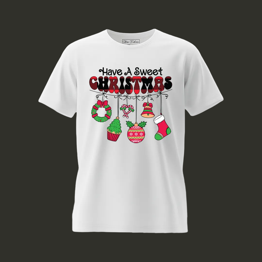 Personalized Family Christmas Shirts | Matching Christmas Crew T Shirts for Holiday Photo | Custom Xmas Pajamas Tee |