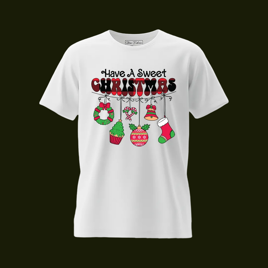 Personalized Family Christmas Shirts | Matching Christmas Crew T Shirts for Holiday Photo | Custom Xmas Pajamas Tee |