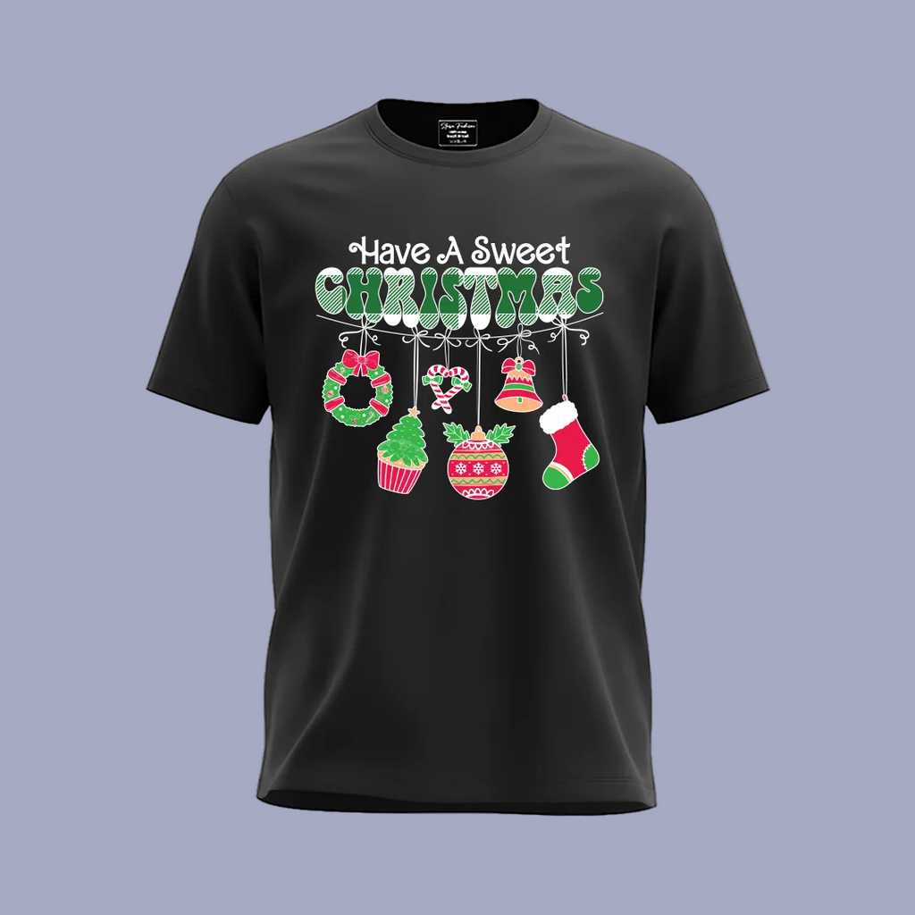 Personalized Family Christmas Shirts | Matching Christmas Crew T Shirts for Holiday Photo | Custom Xmas Pajamas Tee |