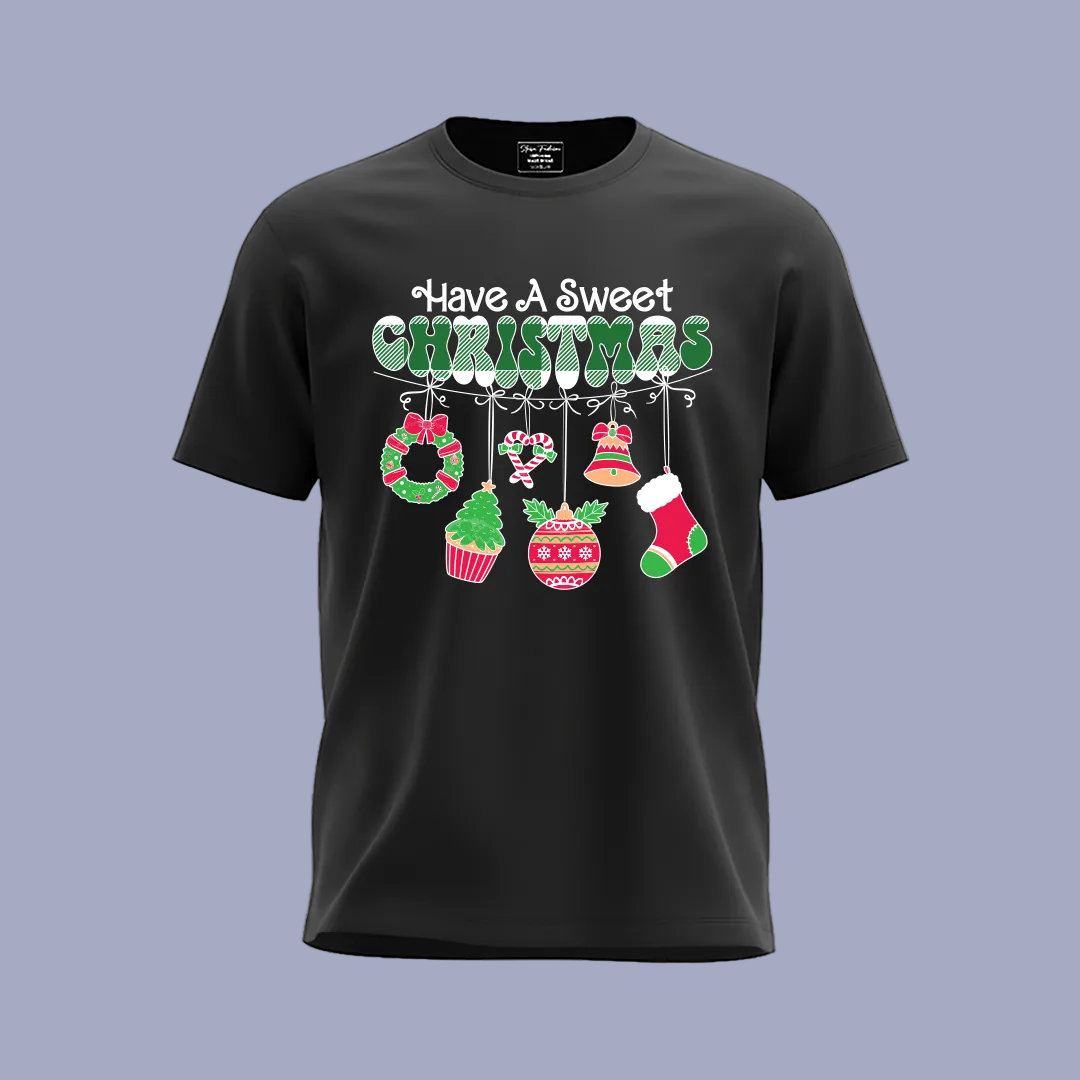 Personalized Family Christmas Shirts | Matching Christmas Crew T Shirts for Holiday Photo | Custom Xmas Pajamas Tee |