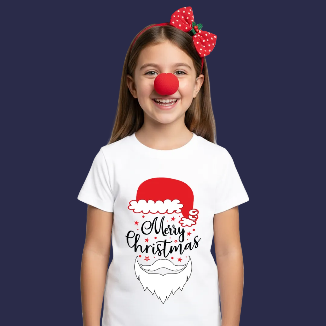 Adorable Family Christmas Photo Shoot Outfits | Merry Christmas Matching T-Shirts