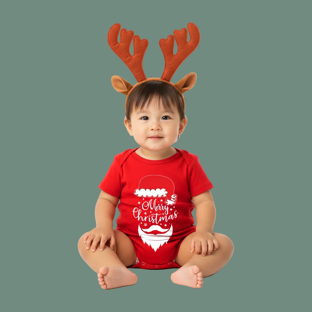 Adorable Family Christmas Photo Shoot Outfits | Merry Christmas Matching T-Shirts