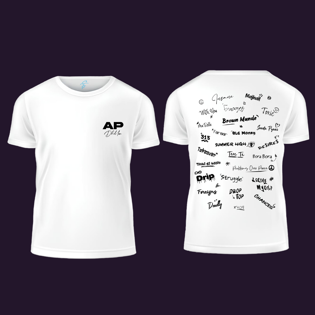 Scribble, T-Shirt, 100% Cotton