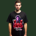 Squid Game : Iconic Red Guard & Frontman Tee, 100% COTTON