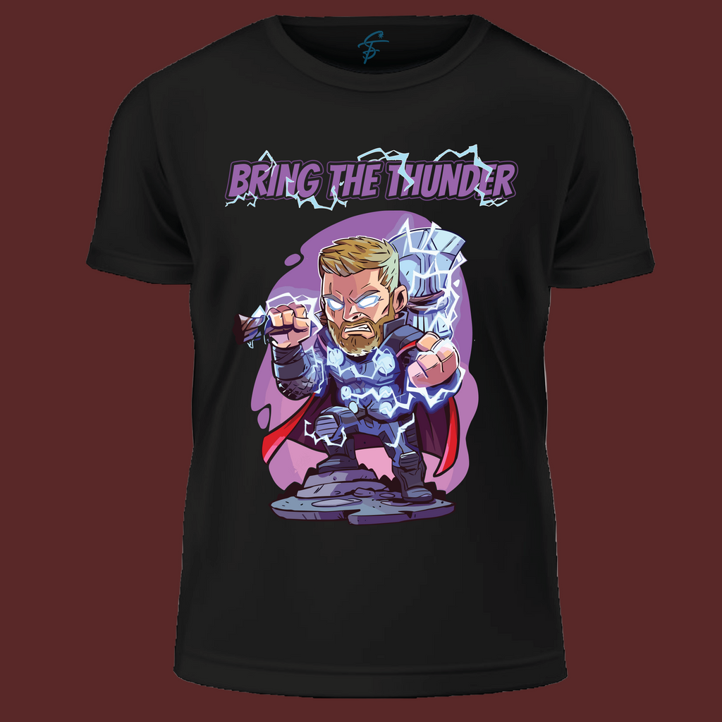 Bring the Thunder: Mighty Thor Marvel  Kids' T-Shirt